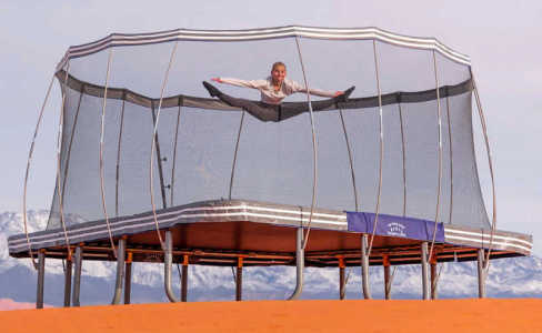 Skywalker Trampoline's 15' Premium Square Trampoline - LMG-SPTCS1515