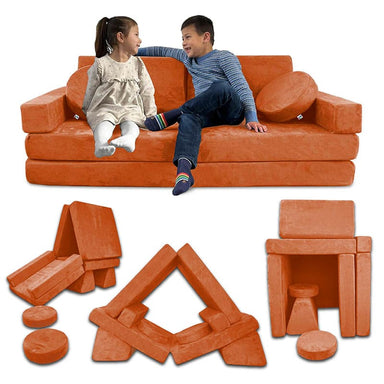 foam_kids_couch_orange_with_kids