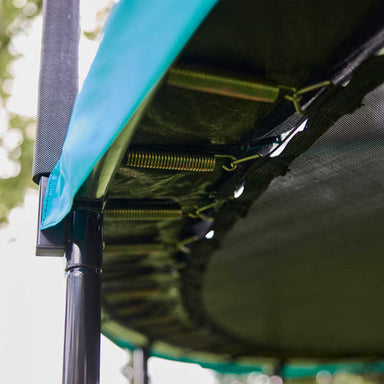 12' Round Trampoline Underside with springs
