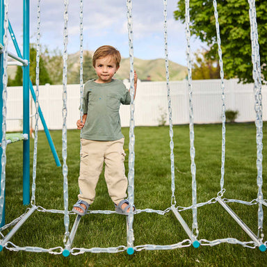 ActivPlay Hanging Bridge with kids playing