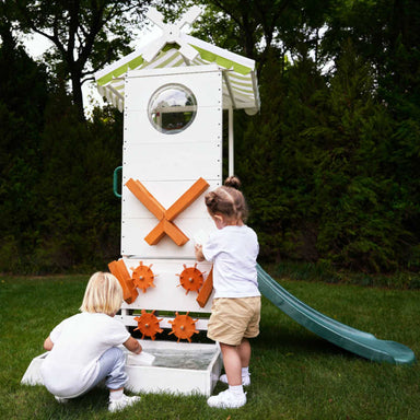 Aloe Outdoor Mini Playset with Water Playstation and kids playing