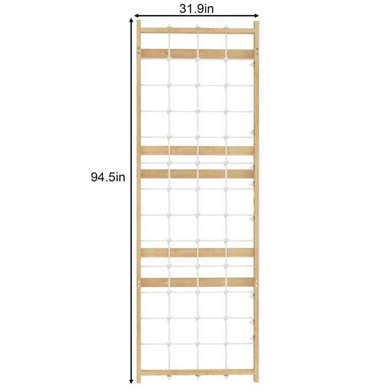 Avenlur Walnut Modu lar Add-On Ladder Wall Panel Dimensions