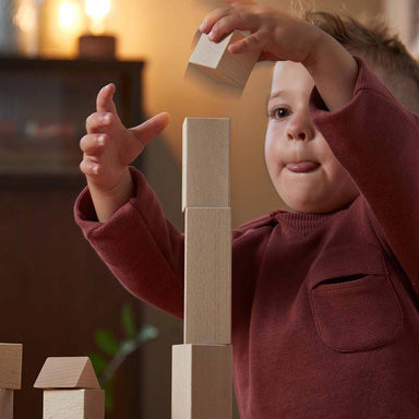 Basic Building Blocks 26 Piece Starter Set Kid Building Tower