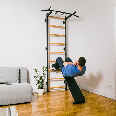 BenchK Workout Bench for Wall Bars B1B Lifestyle 1