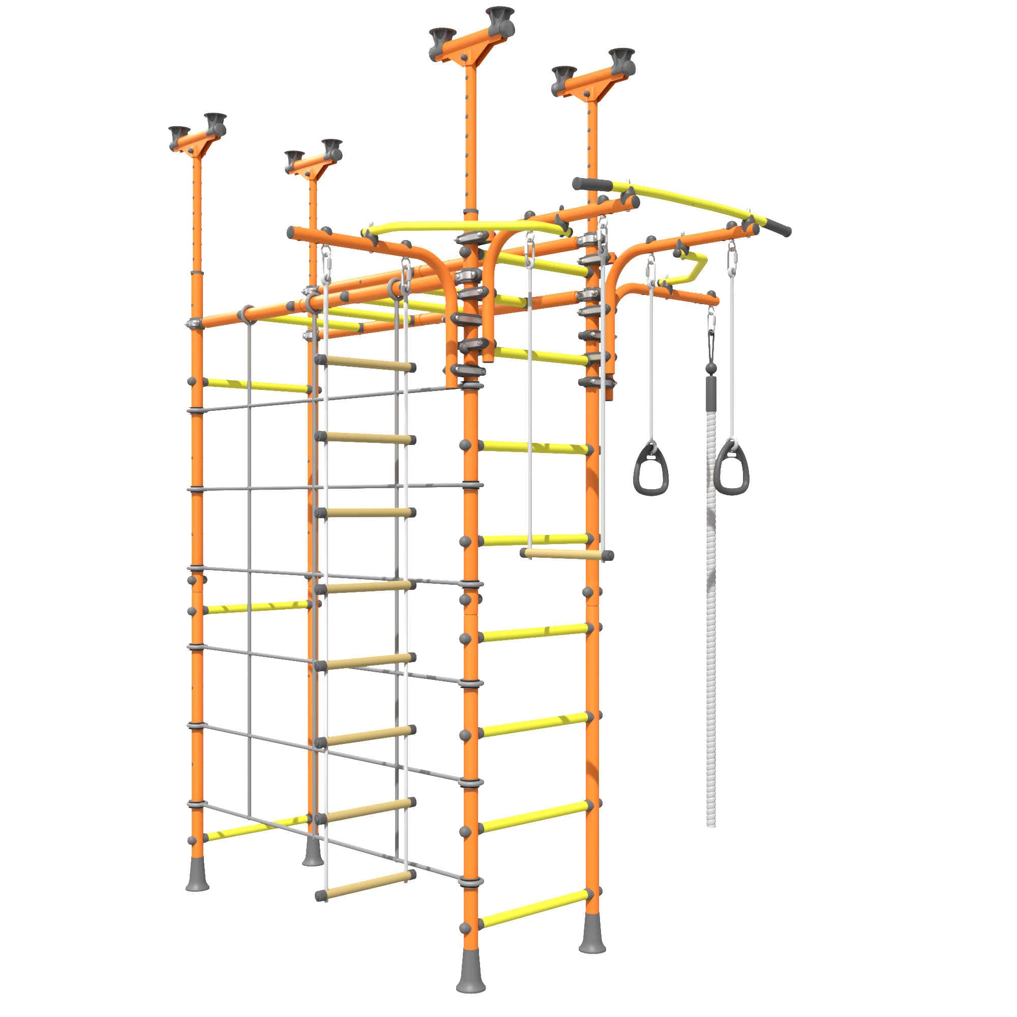 Brainrich Spider V3 Play Gym orange backside