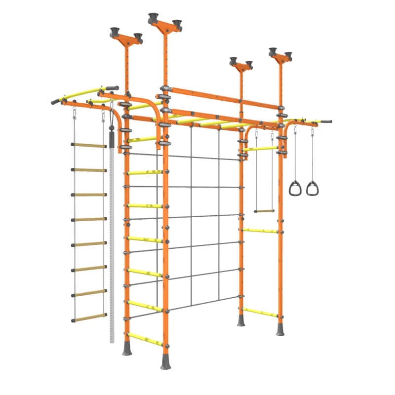 Brainrich Spider V3 Play Gym orange side view