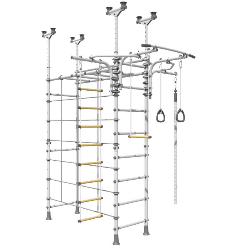 Brainrich Spider V3 Play Gym in white side view