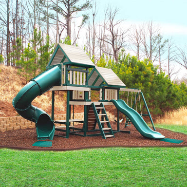 congo Monkey Playset 3 in sand and green with sand upgrade roof