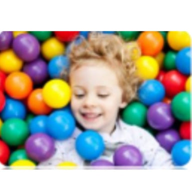 Germ Block Ball Pit Balls with boy