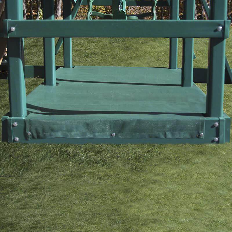 KIdwise Congo Monkey Outdoor Playset Sandbox Upgrade Top Front View Green