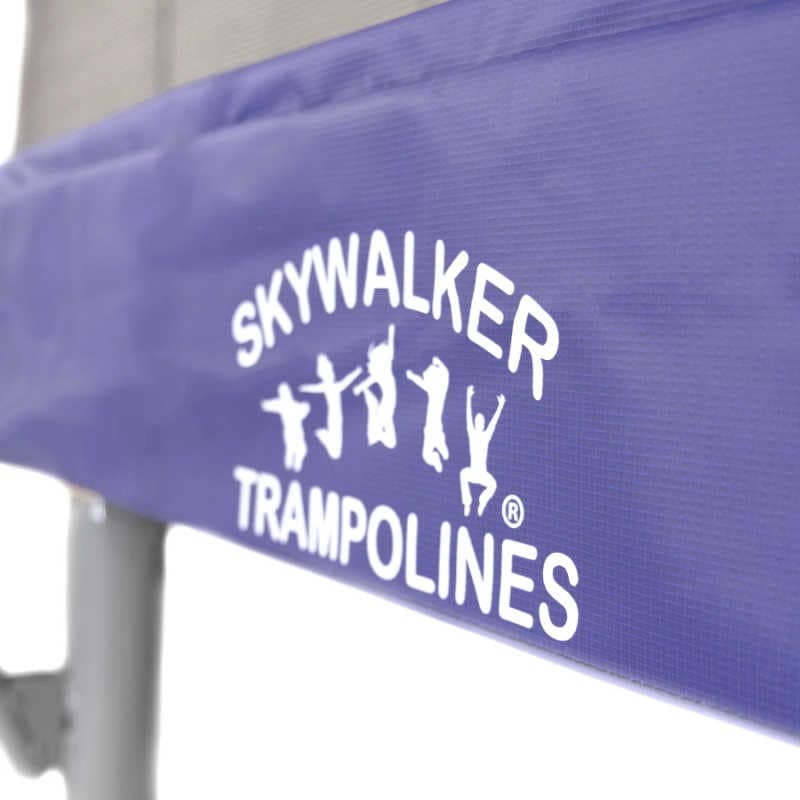 Skywalker Trampoline's 15' Premium Square Trampoline - LMG-SPTCS1515 - Logo on spring pad