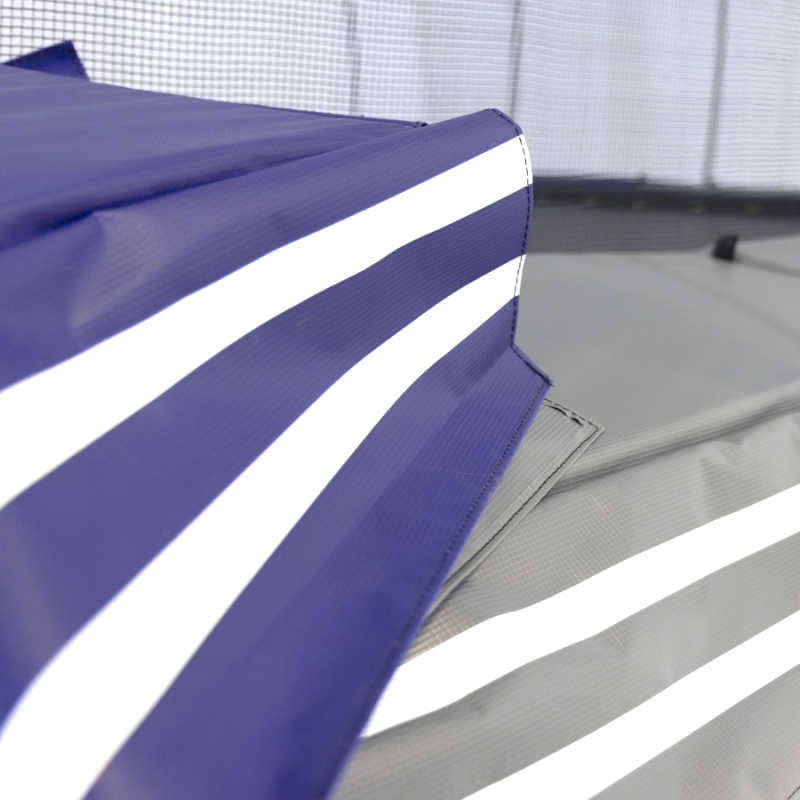 Skywalker Trampoline's 15' Premium Square Trampoline - LMG-SPTCS1515 - reversible spring pad