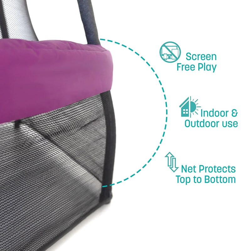 Skywalker Trampoline's 60 Inch Eeyore Mini Trampoline Indoor And Outdoor