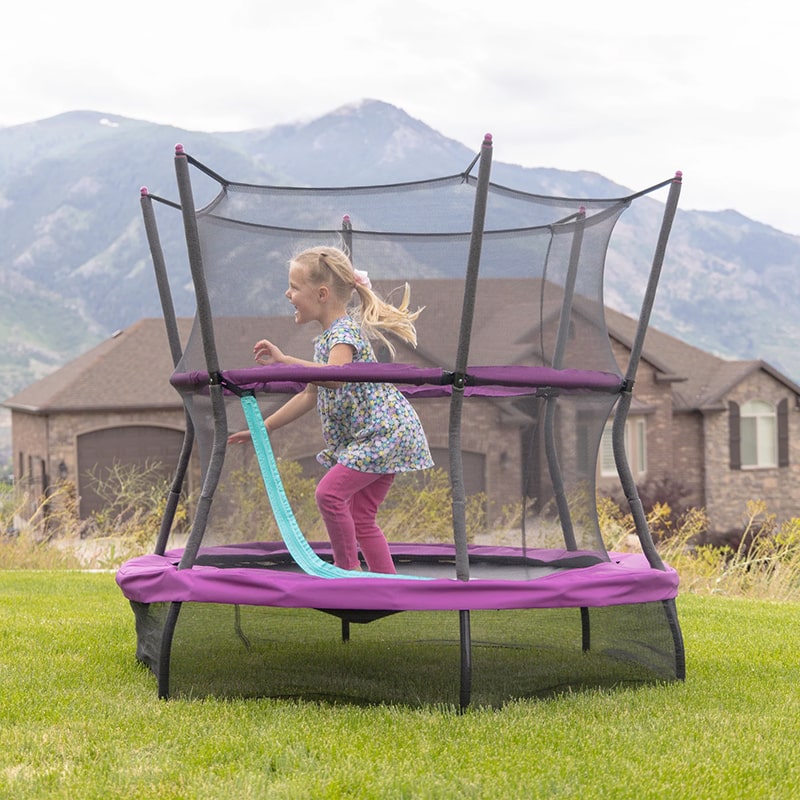 Skywalker Trampoline's 60 Inch Eeyore Mini Trampoline Lifestyle