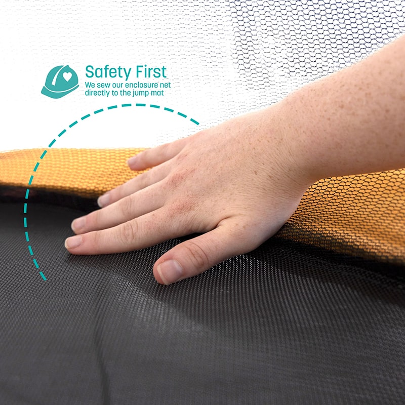 Skywalker Trampolines 60' Winnie the Pooh Mini Trampoline Safety First