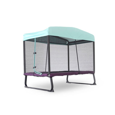 Skywalker Trampolines 6' x 4' Eeyore Rectangle Mini Trampoline Full View
