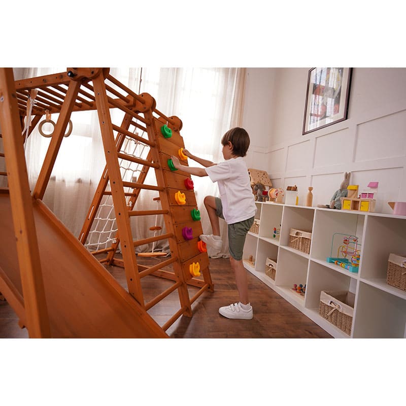 chestnut_outdoor_and_indoor_8_in_1_jungle_gym_for_toddlers_playset_boy_climbing_ndoor