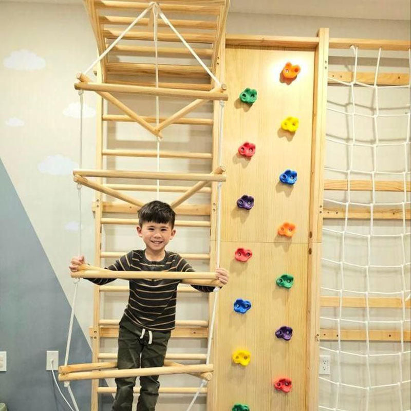 ladder attachment for walnut, neem and betula with kids climbing