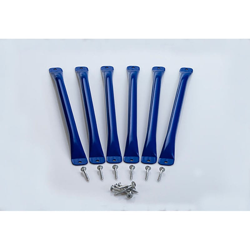 monkey bar kit with pieces in blue