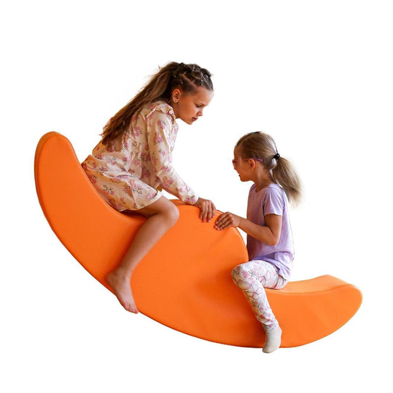 Soft Play Double Rocker - Buddy with two kids