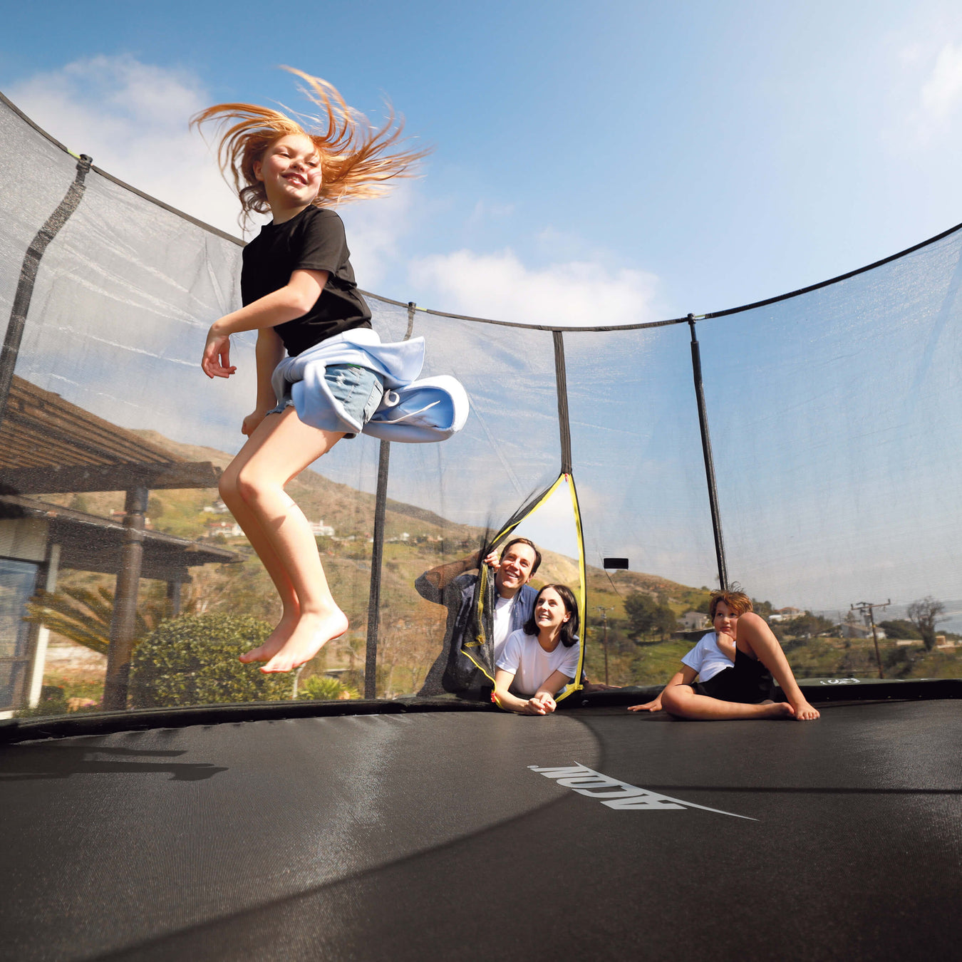 Acon Trampoline with kids jumping