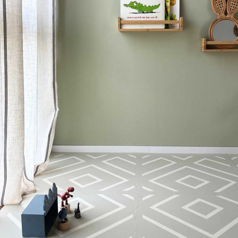 Eeveve playmat in a playroom