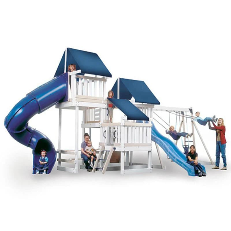 Congo Monkey Outdoor Playsets with kids playing