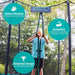 15' x 9' Signature Series Rectangle Trampoline Safety features