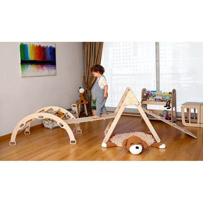 4_pieces_montessori_climbing_set_climbing_triangle_archrocker_and_2_ramps_toddler_walking