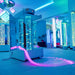 4ft Mobile Sensory Room with Projector - sensory cart with bubble tube, mirrors, fiber optics and projector