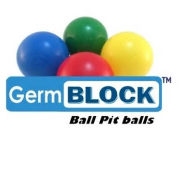 GermBLOCK commercial-grade LDPE ball pit balls