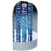 5ft Bubble Tube with Wall Mirror & Reflective Platform - bubble tube reflected in corner mirrors above the base
