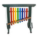 8 note rainbow chime unit commercial playground equipment 