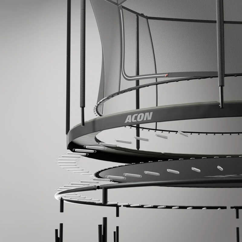 ACON Air 14ft Gen 2.0 Round Trampoline assembly