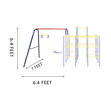 ActivPlay Swing Set Accessory Module SJG201 - Dimensions