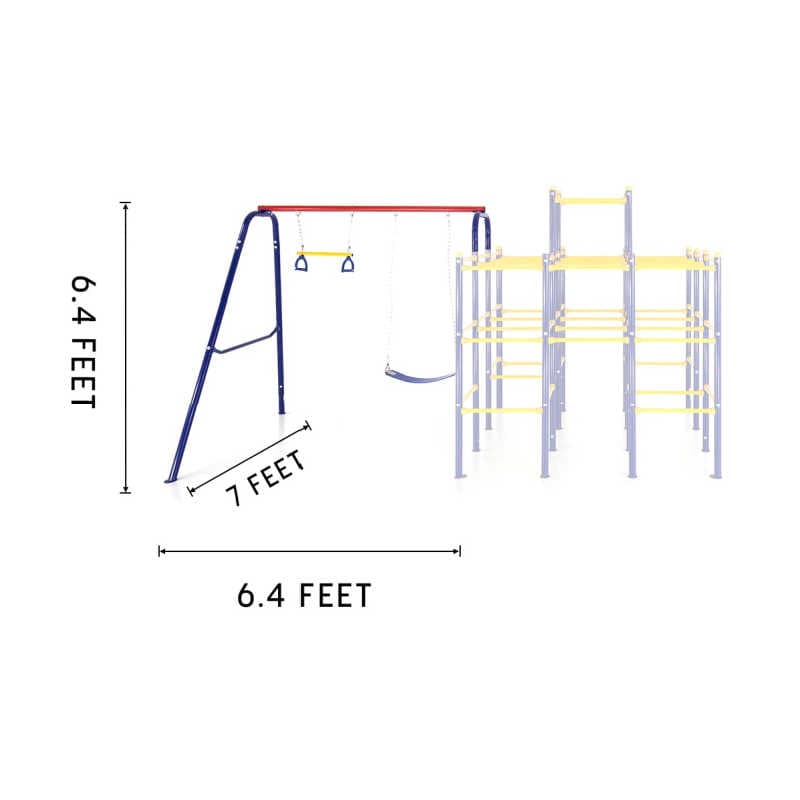 ActivPlay Swing Set Accessory Module SJG201 - Dimensions