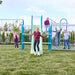 ActivPlay Base Camp Backyard Playground Jungle Gym with kids playing