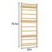 Ladder Wall Panel Add on for Avenlur 79 modular walnut
