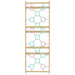Add-On Wooden Ring Wall Panel for Avenlur 95" Modular Walnut