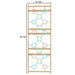 Add-On Ring Wall Panel for Avenlur 95" Modular Walnut Dimensions