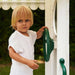 Aloe Outdoor Mini Playset with outdoor water play for toddlers with steering wheel