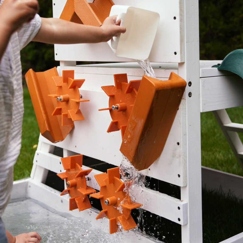 Aloe Outdoor Mini playset with outdoor water play for toddlers