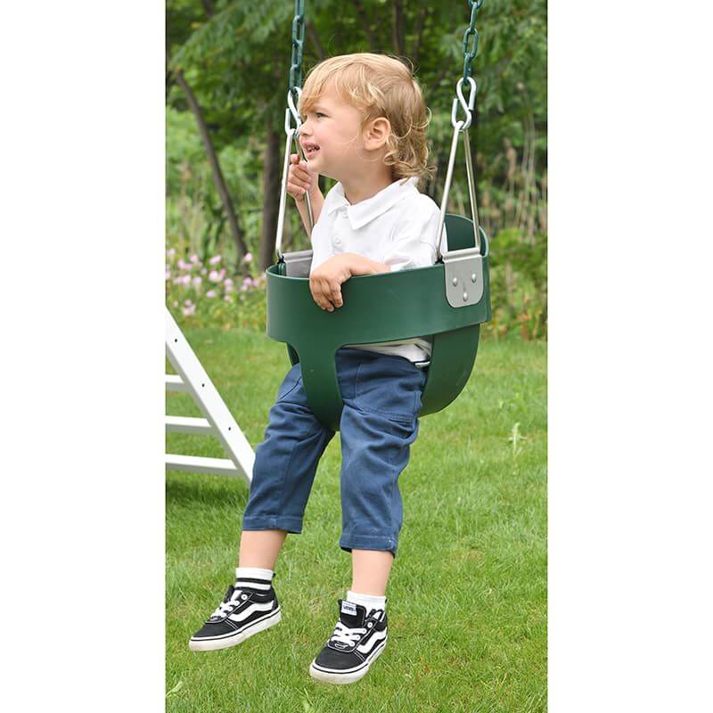 Avenlur Baby Swing For Large Craftsman Swing Set Corner View