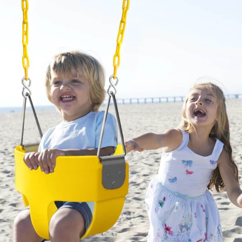 Avenlur Baby Swing For Small Forest Swing Set Siblings Playing