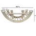Avenlur Bailis Climbing Arch and Rocker product dimensions for playroom planning