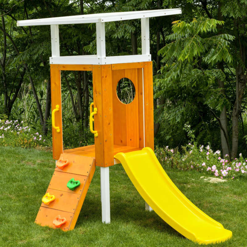 Avenlur Small Forest Toddler Outdoor Playset front view