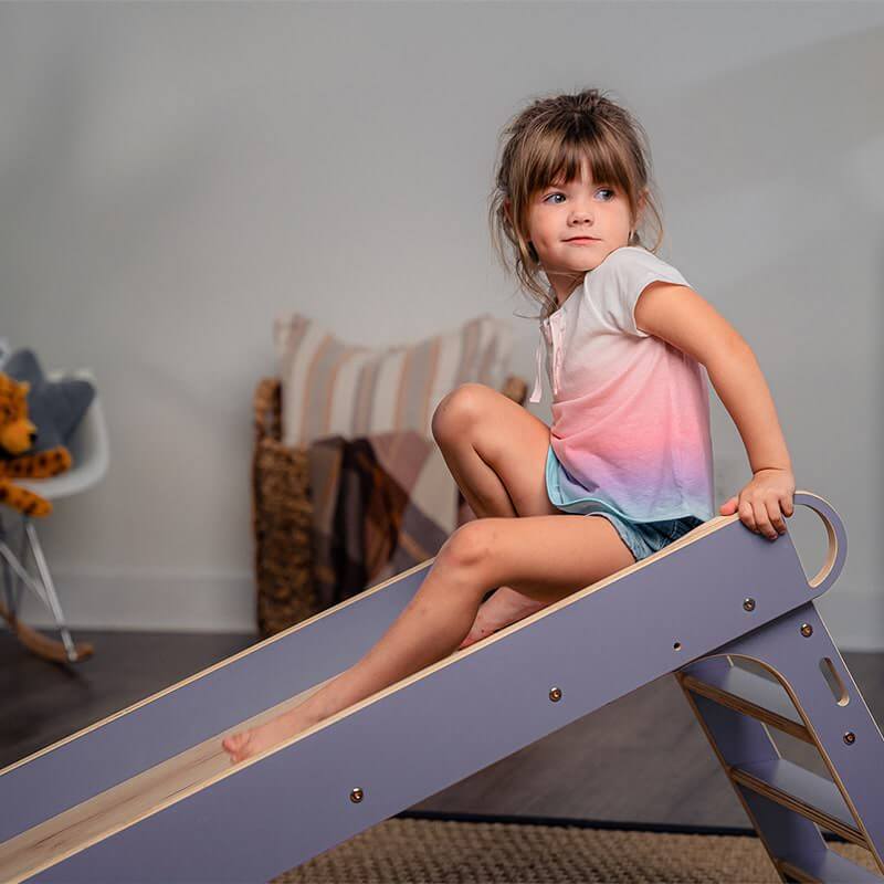 Avenlur Holland Foldable Wooden Indoor Slide — Extreme Kids World Avenlur Holland Foldable Wooden Indoor Slide — Extreme Kids World