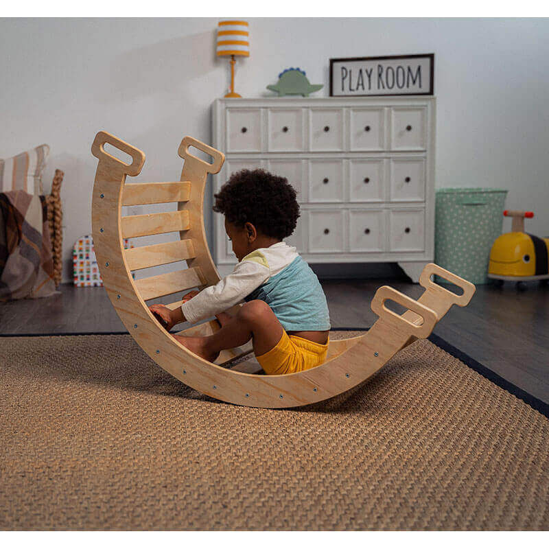 Avenlur Hazel Pikler Rocking Arch Playroom