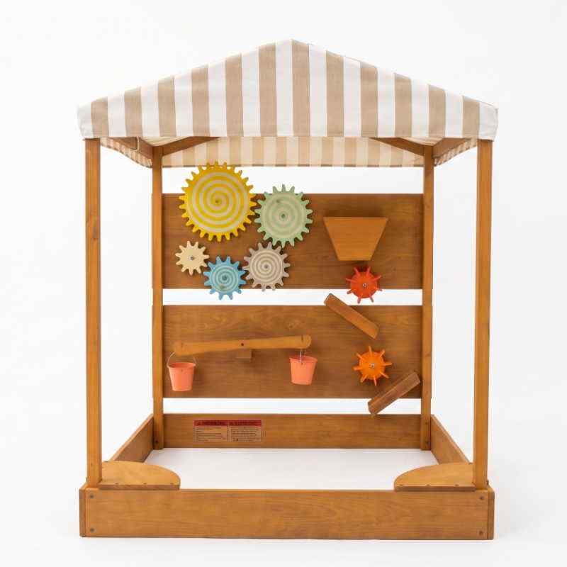 Avenlur Koa Outdoor Sensory Play Market & Water Wall