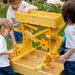 Avenlur Outdoor Wooden Water Table For Kids Toddlers Outdoor Kids Pouring Water And Playing